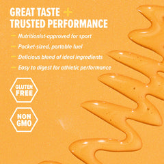 Honey Stinger detalle del sobre y textura del gel destacando fácil absorción