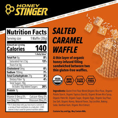 Honey Stinger waffle guardado en mochila listo para actividades al aire libre