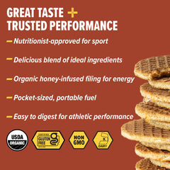 Honey Stinger unidad individual abierta lista para consumo y energía rápida