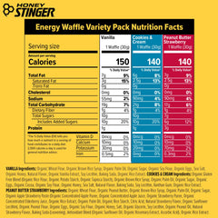 Honey Stinger relleno de miel visible para energía sostenida durante ejercicio