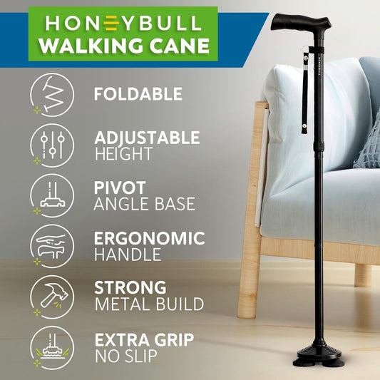 HONEYBULL empuñadura ergonómica para agarre cómodo y seguro
