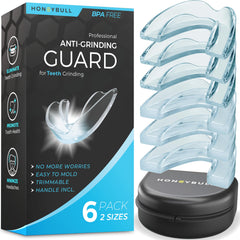 HONEYBULL empaque frontal mostrando pack de 6 y funda, protección práctica