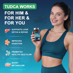 Capsula de Honeylitte TUDCA en primer plano, fácil de tragar y pura