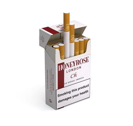 Honeyrose paquete CHERRY frontal, aspecto realista y alternativa sin nicotina