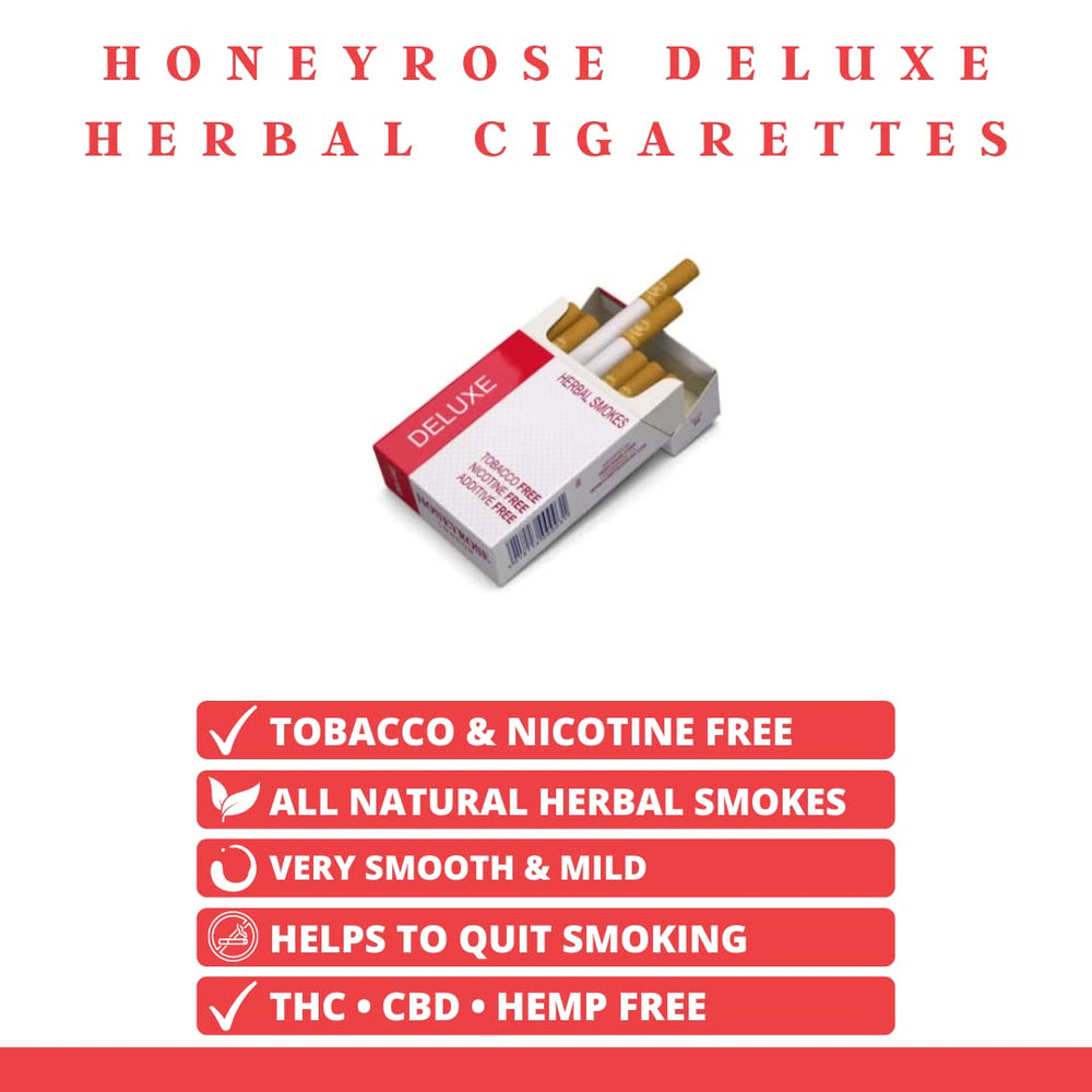 Honeyrose primer plano de la mezcla herbal destacando textura natural
