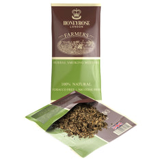 Honeyrose envase frontal mostrando mezcla herbal y beneficios aromáticos