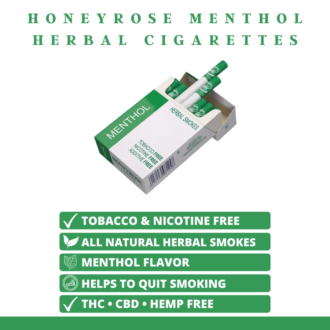 Honeyrose menthol detalle del filtro mentolado que aporta frescura