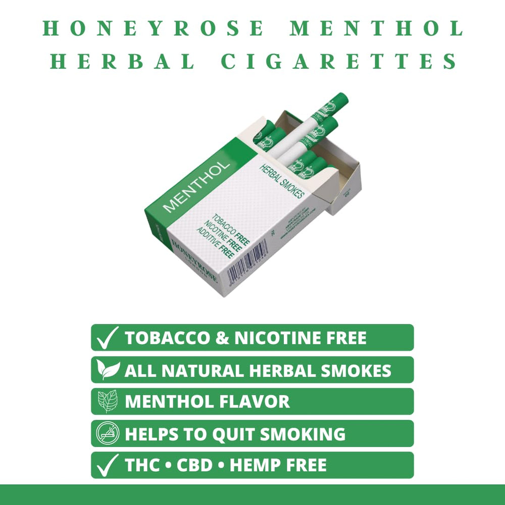 Honeyrose menthol detalle del filtro mentolado que aporta frescura