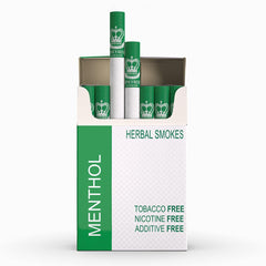 Honeyrose menthol pack frontal mostrando diseño y alternativa sin nicotina