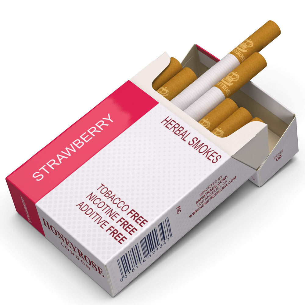 Honeyrose sticks en primer plano para ver tamaño y punta filtrante utilizable