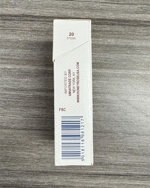 Honeyrose etiqueta de producto y fabricación UK, garantía de control de calidad
