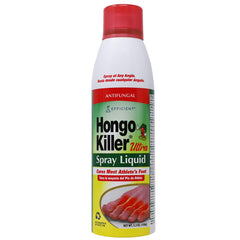 HONGO KILLER frente del envase mostrando diseño y volumen, fácil identificación