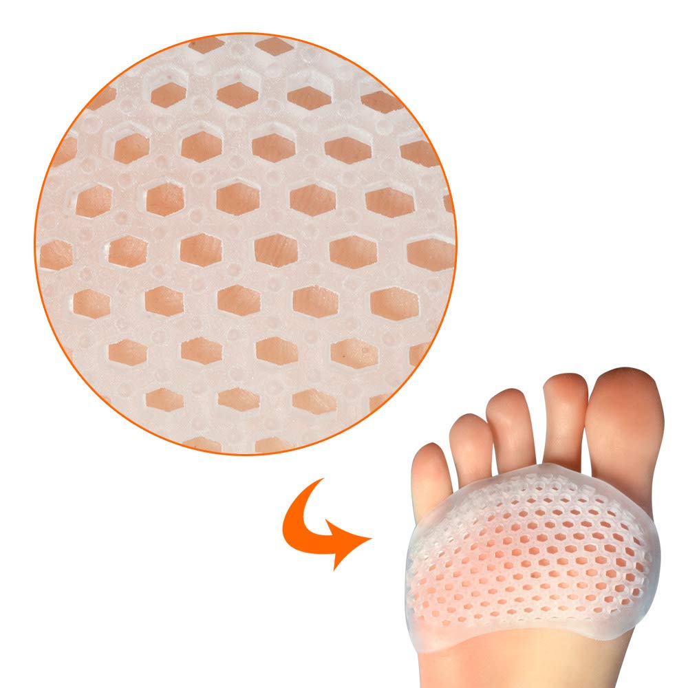 Hoogoo vista cercana de textura de gel elástico mostrando amortiguación y flexibilidad
