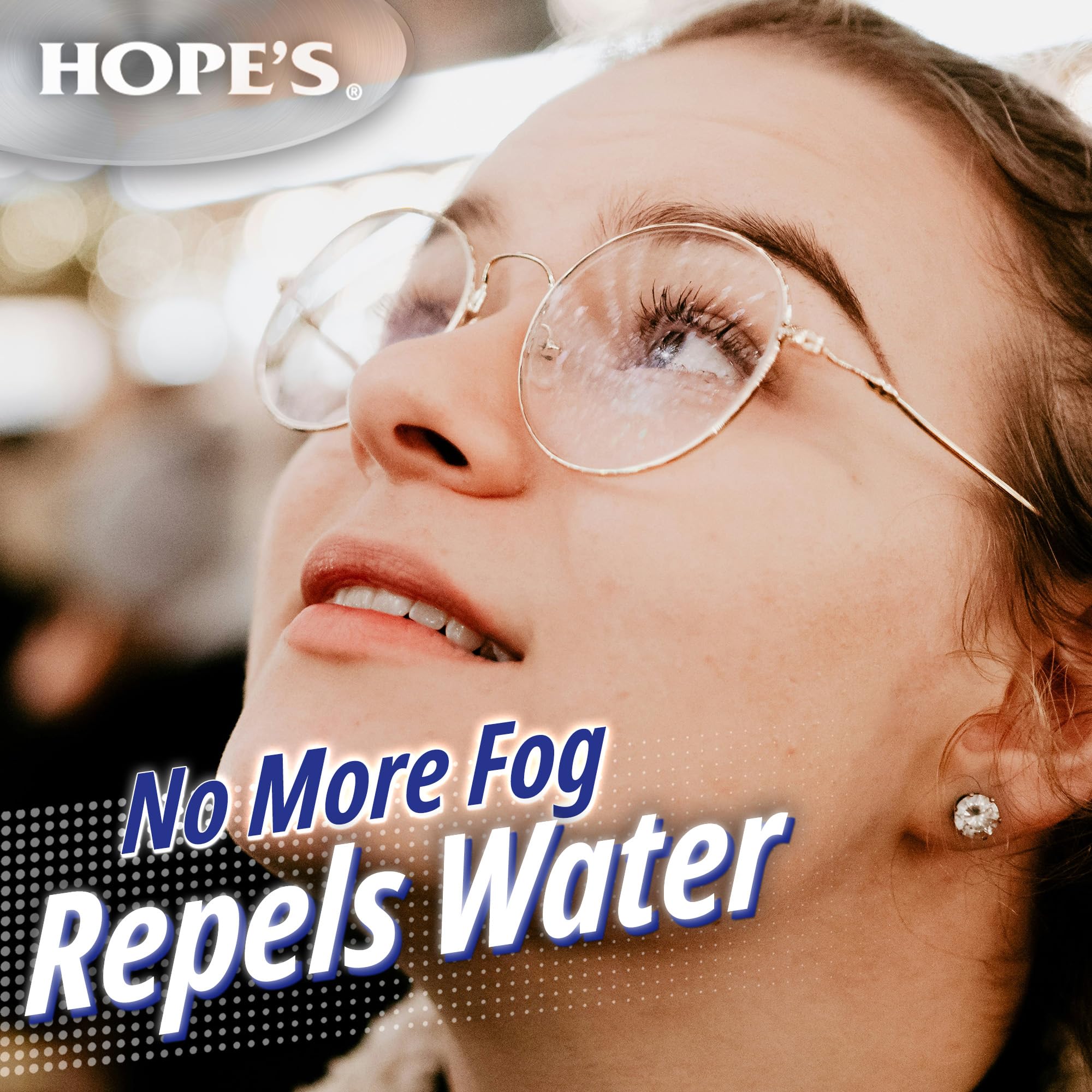 HOPE'S textura de la fórmula en primer plano que sugiere acabado sin rayas