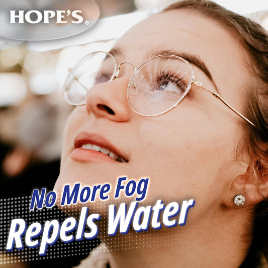 HOPE'S textura de la fórmula en primer plano que sugiere acabado sin rayas