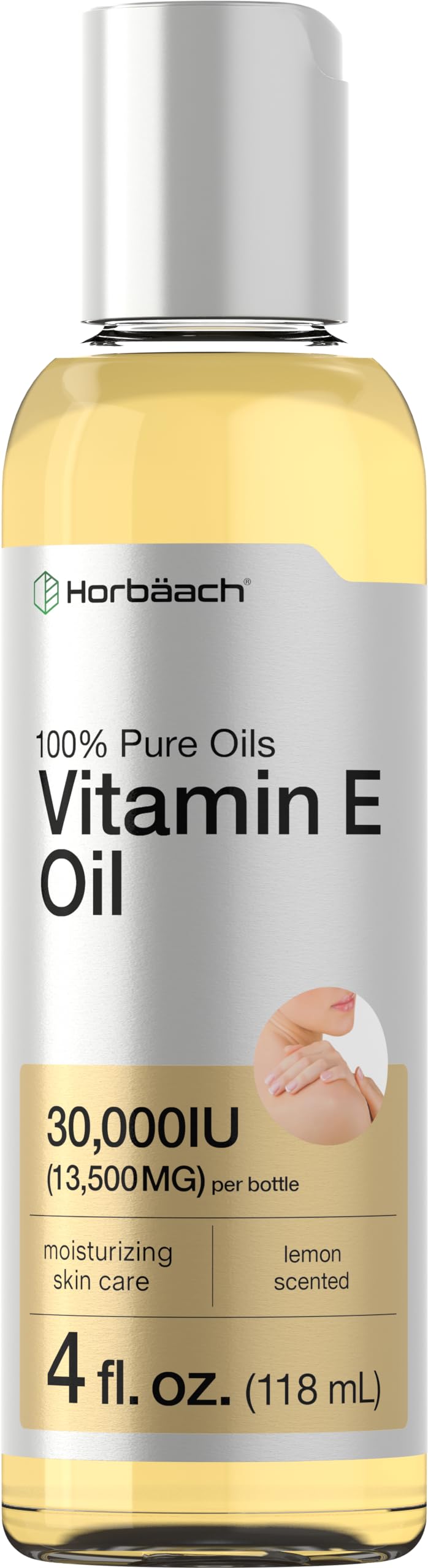 Horbäach envase frontal 4 fl oz mostrando etiquetado claro y confianza
