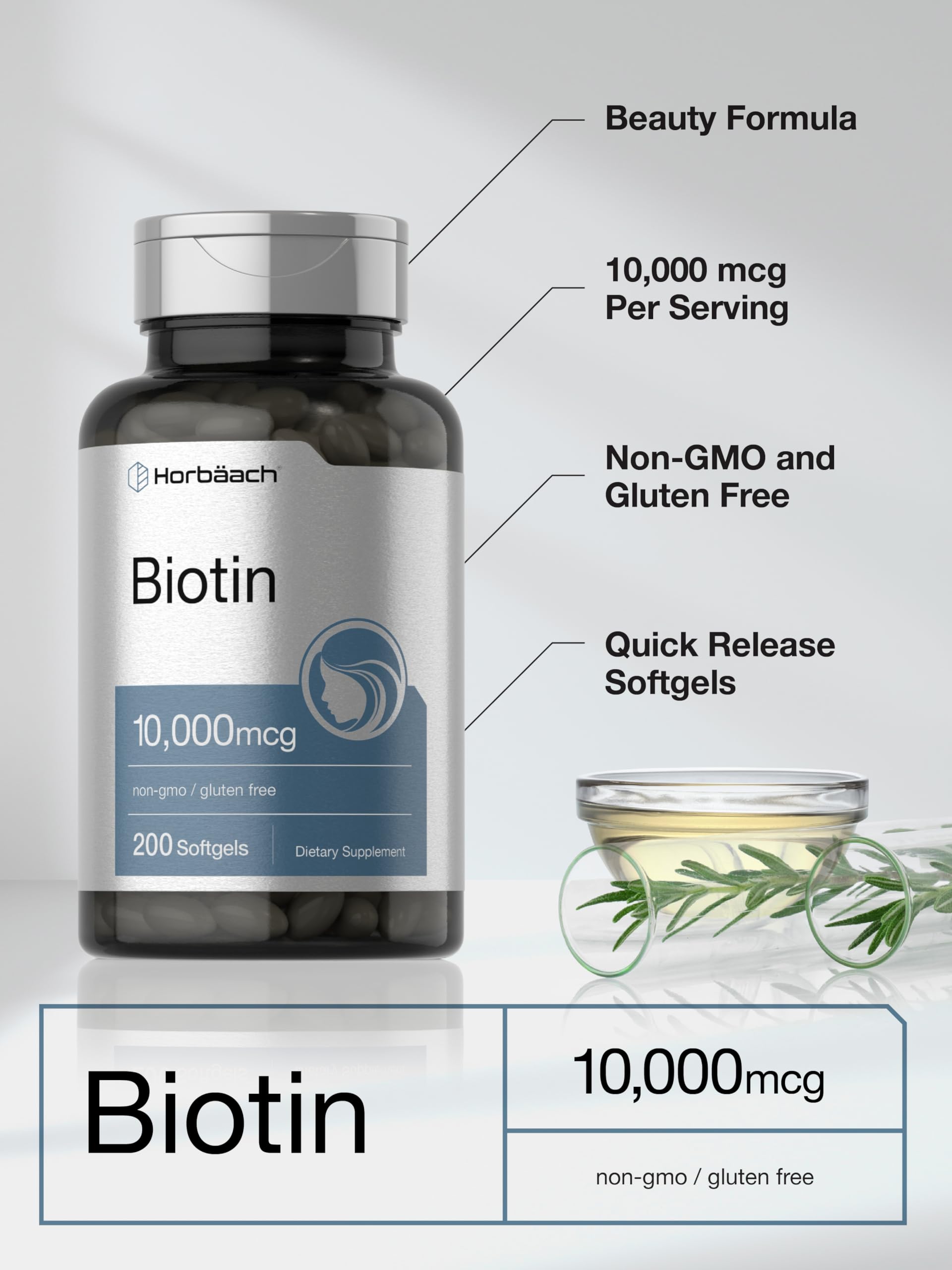 Horbäach imagen de etiqueta con ingredientes y beneficios claros