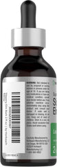 Horbäach etiqueta detallada con información de pureza y ingredientes