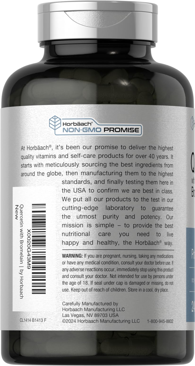 Horbäach etiqueta detallada con información de ingredientes y pureza