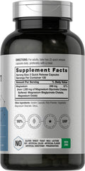 Horbäach etiqueta en detalle destacando pureza y contenido de 1330 mg