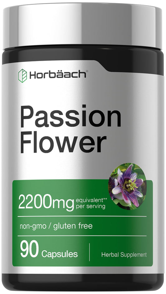 Horbäach frasco al frente mostrando 90 cápsulas y claridad de ingredientes