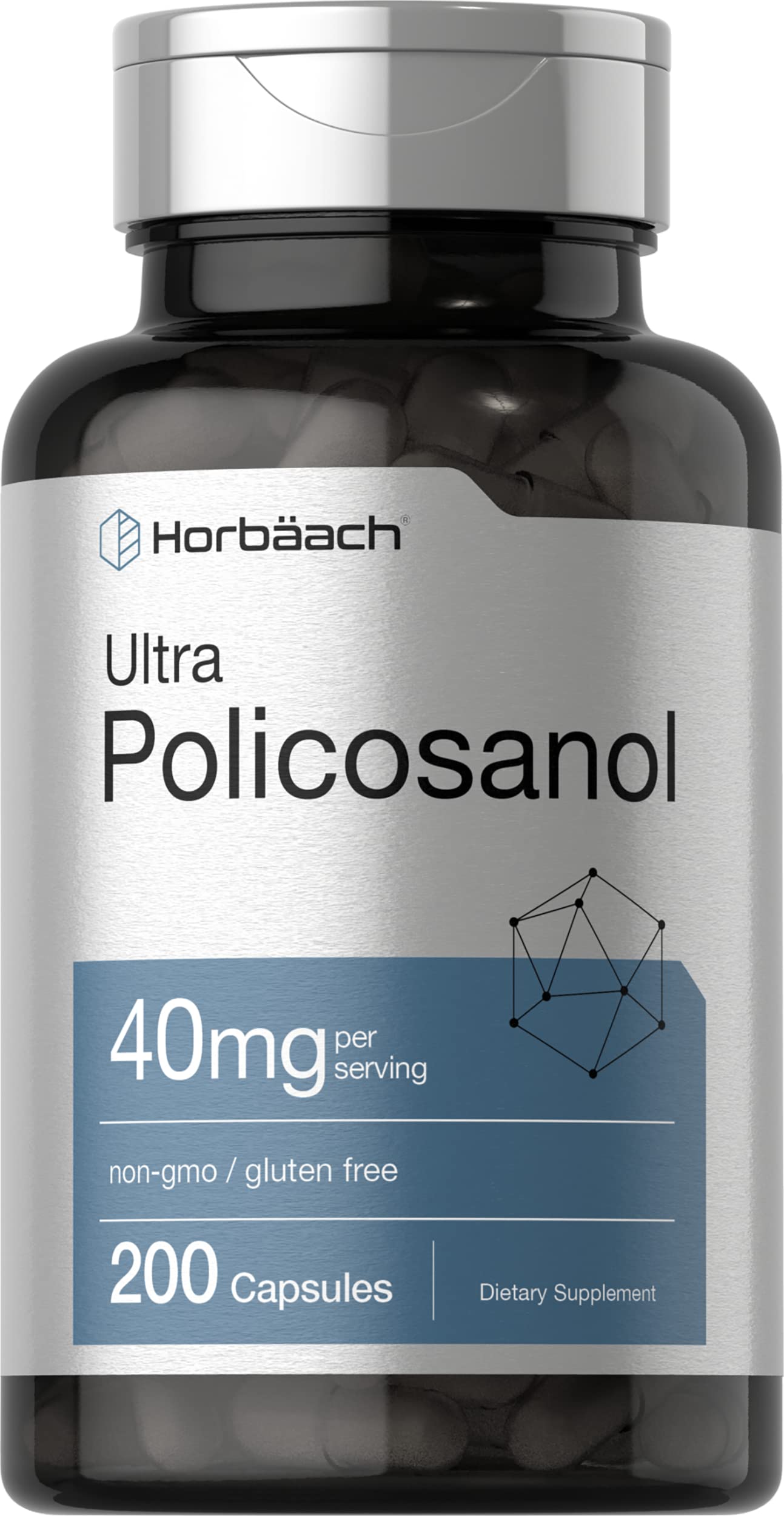 Horbäach frasco frontal mostrando envase y cantidad, confianza en la marca