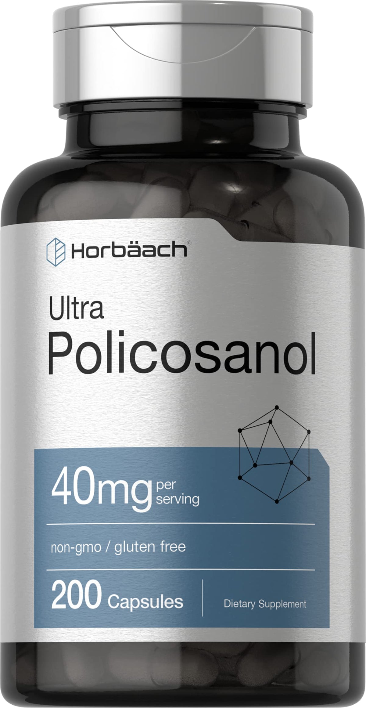 Horbäach frasco frontal mostrando envase y cantidad, confianza en la marca