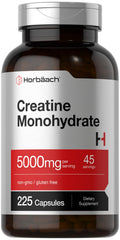Horbäach frente del envase mostrando 225 cápsulas y conveniencia