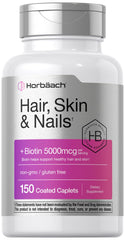 Horbäach envase frontal mostrando 150 caplets para apoyo nutritivo