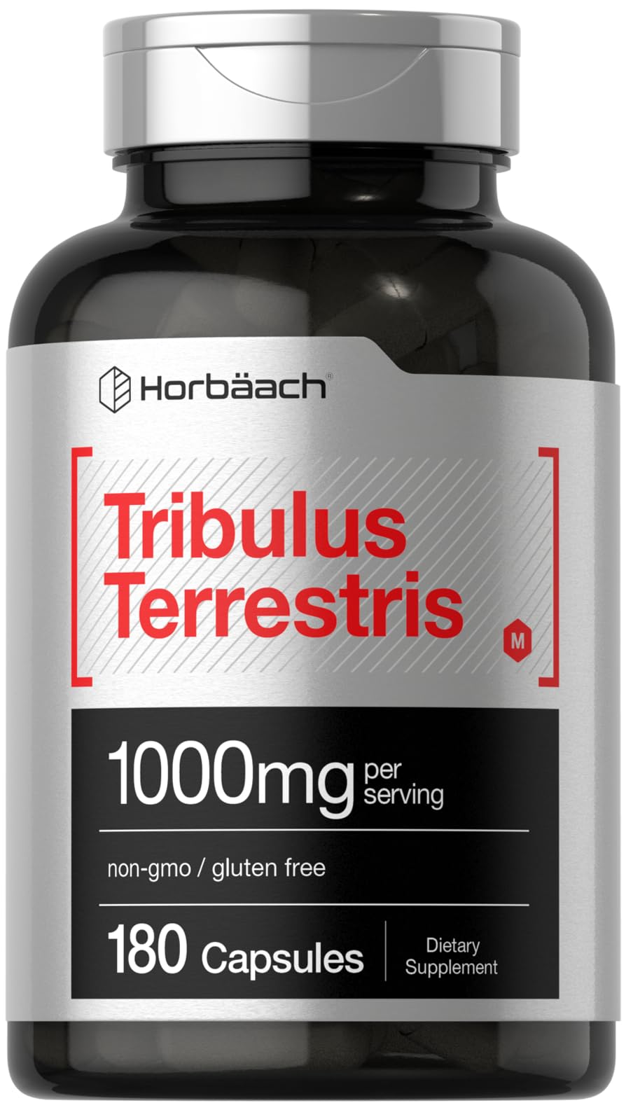 Horbäach frasco frontal mostrando 180 cápsulas y confianza en calidad