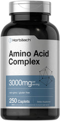 Horbäach envase frontal mostrando aporte 3000 mg y 250 tabletas, confianza y conveniencia