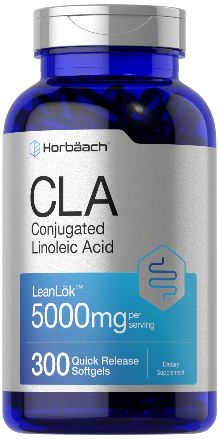 Horbäach envase frontal mostrando 300 cápsulas y etiqueta clara