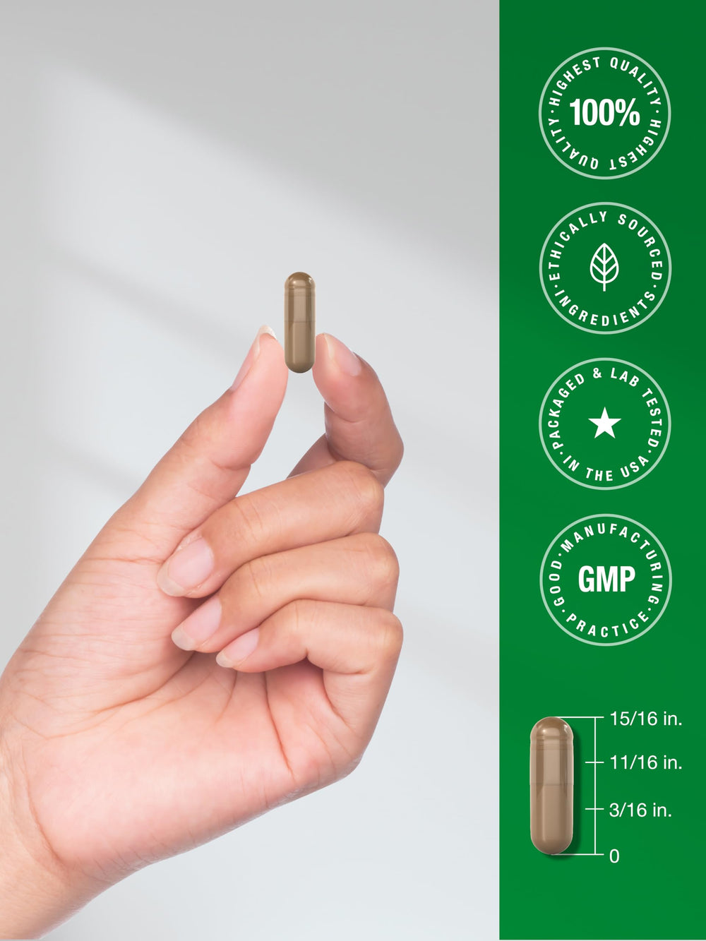 Uso diario con agua: cápsula Graviola acompaña una rutina equilibrada.