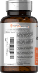 Horbäach textura y brillo de softgel destacando pureza