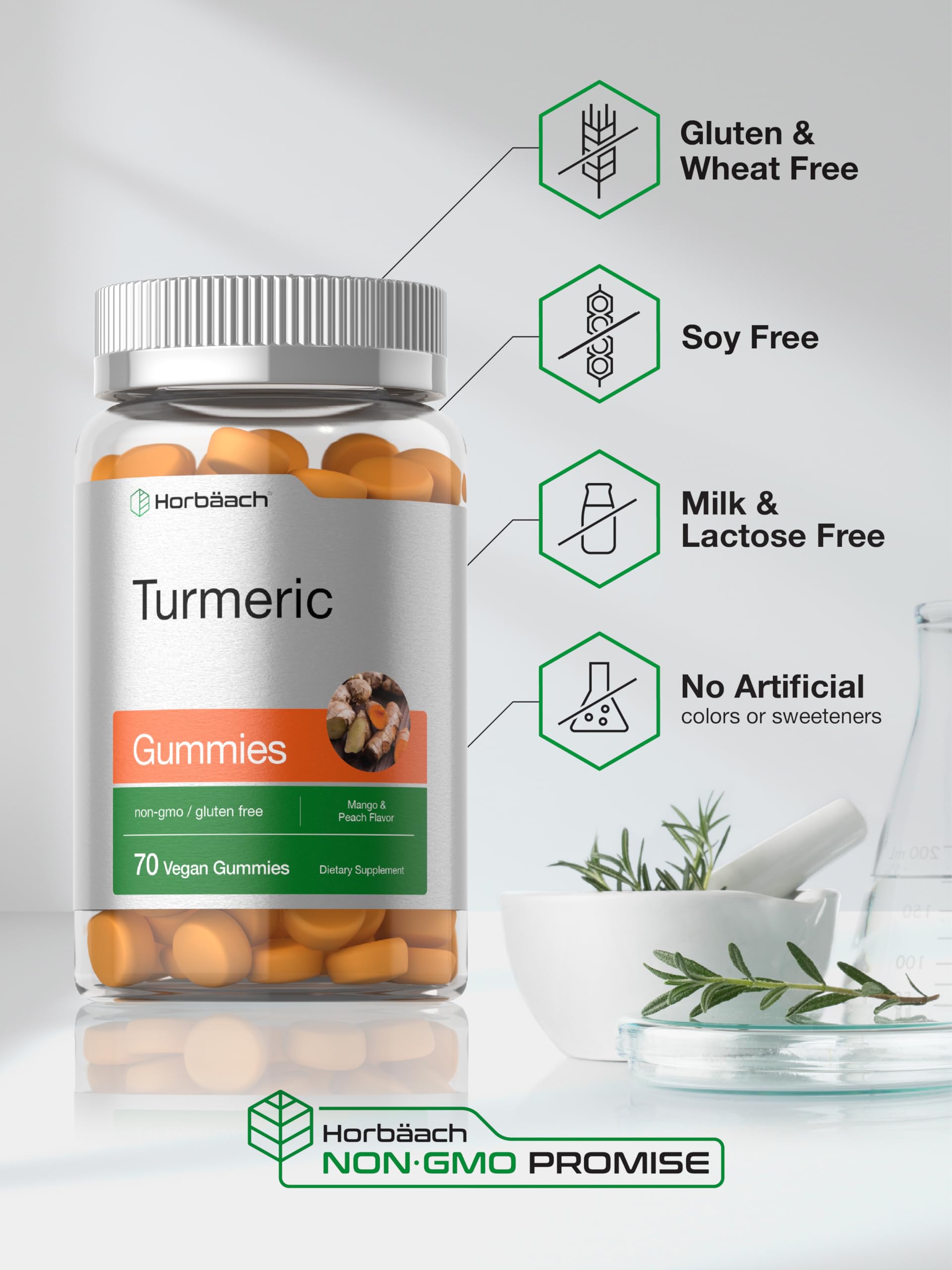 Horbäach detalle de etiqueta con ingredientes y beneficios transparentes
