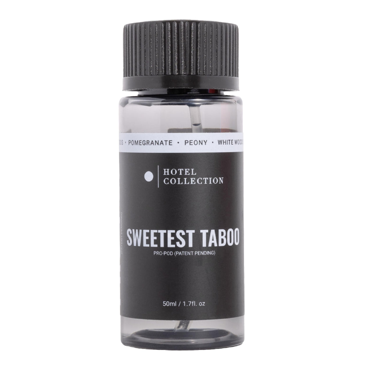 Hotel Collection envase frontal Sweetest Taboo muestra diseño y elegancia