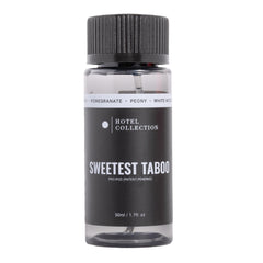 Hotel Collection envase frontal Sweetest Taboo muestra diseño y elegancia