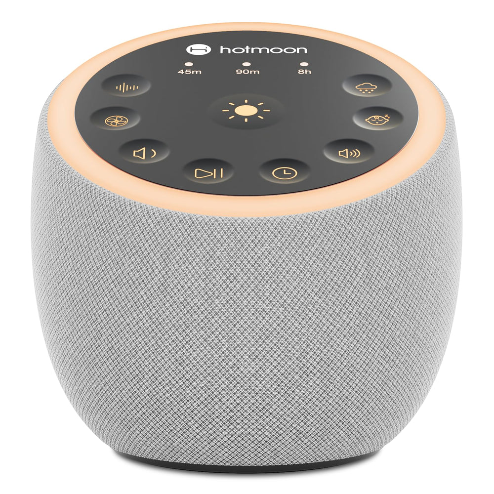 Hotmoon Cocoon 2 vista frontal mostrando diseño compacto y botones, mejora descanso