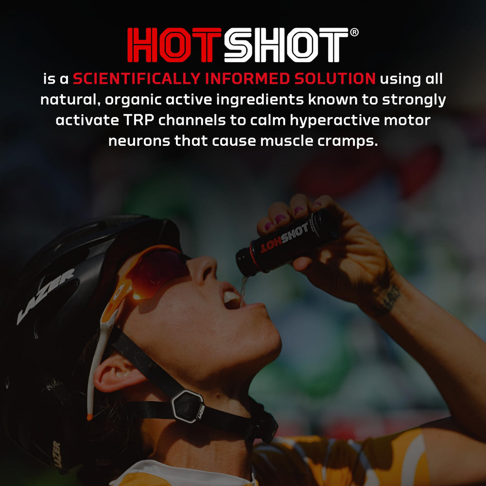 HOTSHOT cierre del tapón en detalle, diseño seguro y fácil abrir