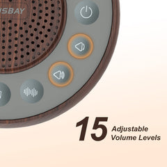 HOUSBAY en uso en cuarto de bebé creando ambiente sonoro calmante