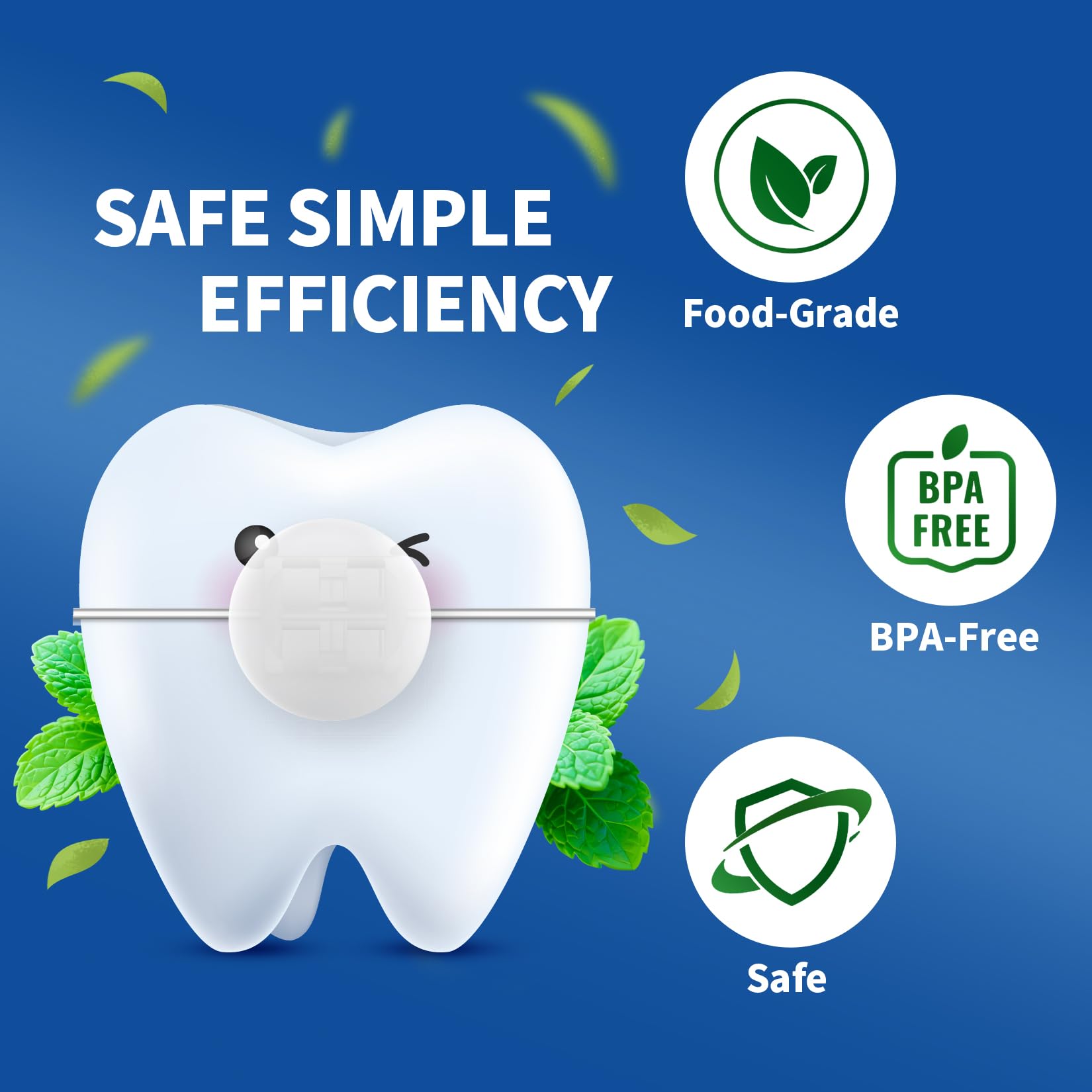Houselog aplicación de un punto sobre bracket que reduce la fricción y dolor