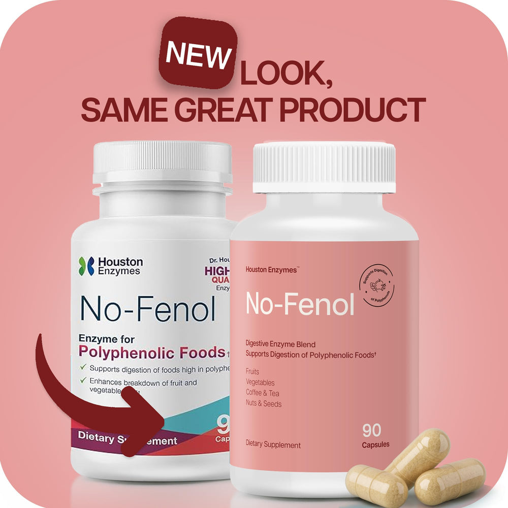 No-Fenol contents poured into smoothie or meal for digestion.