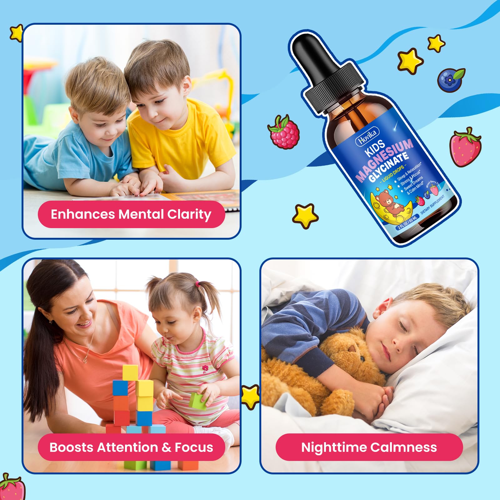 Hovika etiqueta con información nutricional y ingredientes clave