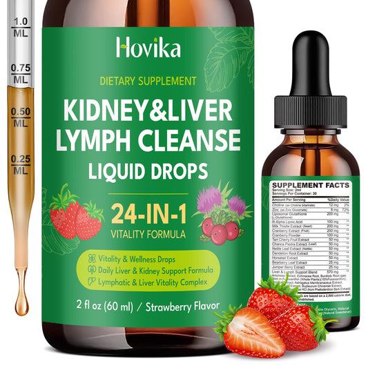 Hovika botella frontal 60ml con sabor fresa, fácil de tomar
