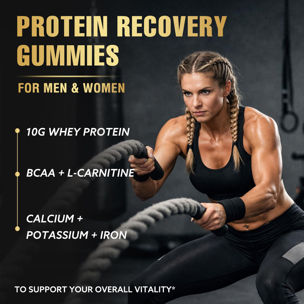 Hovika etiqueta con ingredientes que destaca BCAA, L‑Carnitina y proteína