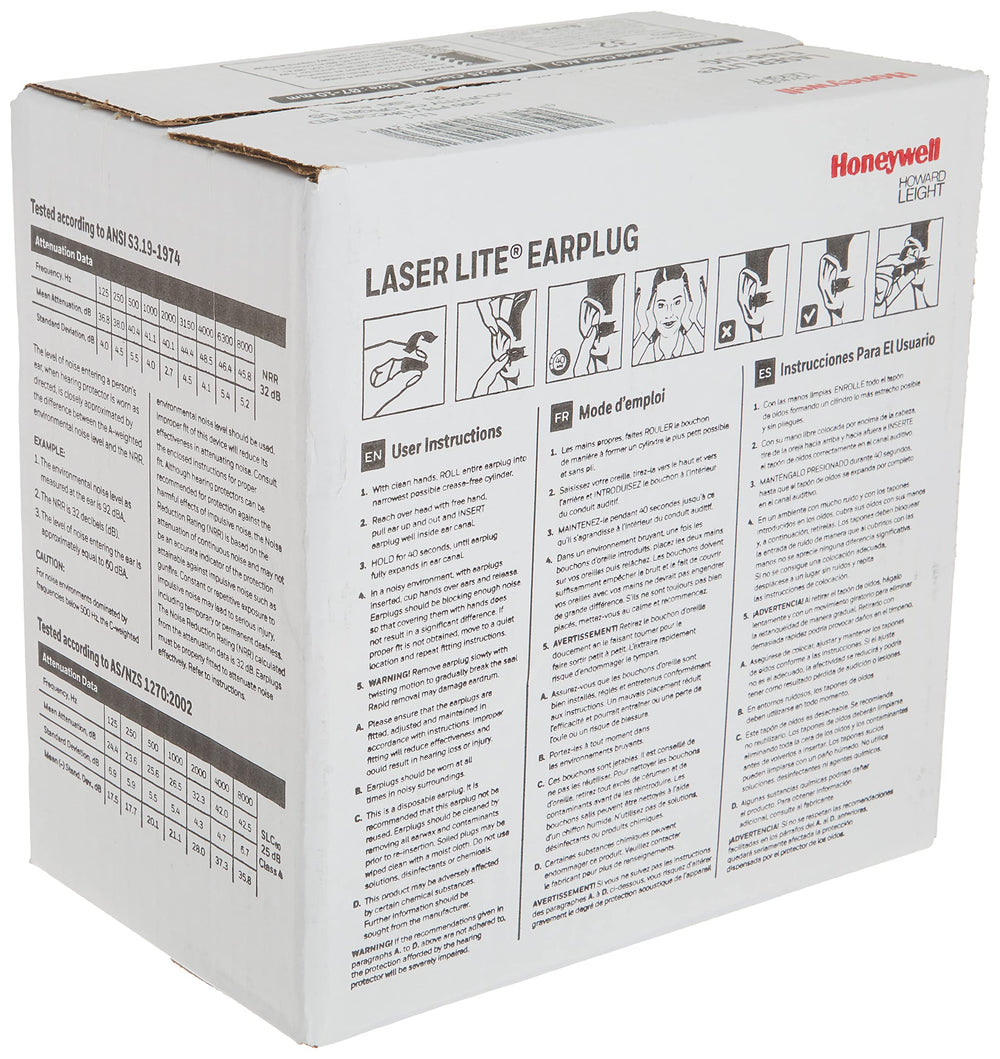 Howard Leight pares empaquetados en polybag listos para reparto