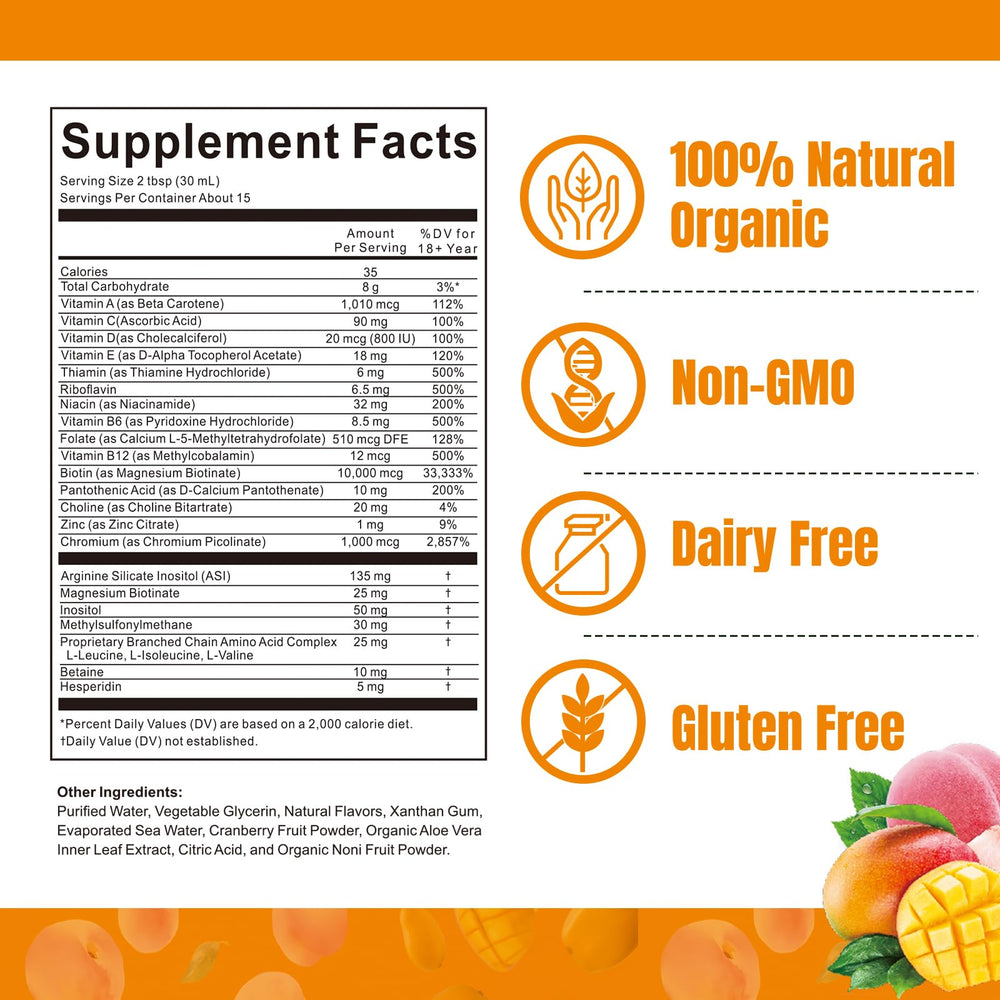 HOWEEJET cuchara medidora con licuado, suministro diario de nutrientes para cabello y piel