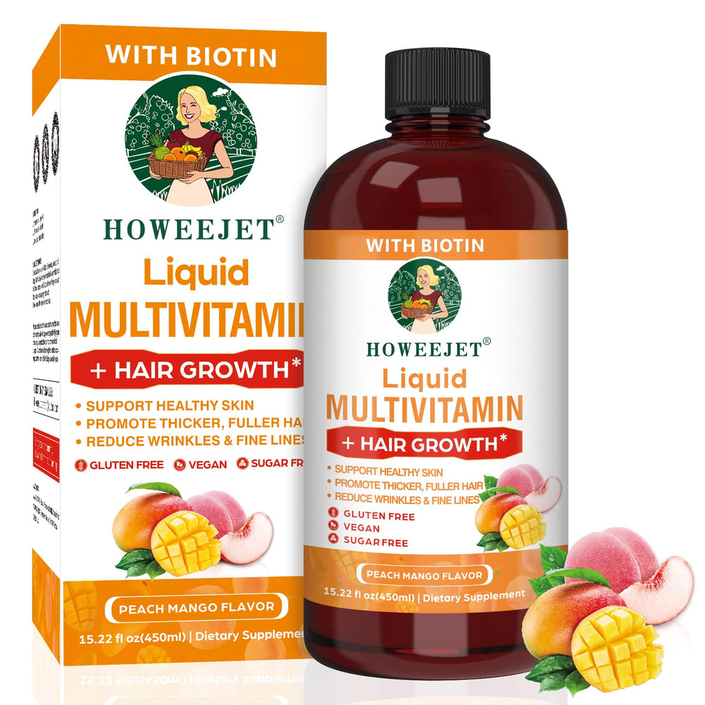 HOWEEJET licuado para cabello, vertido desde la botella, apoyo diario a la salud capilar