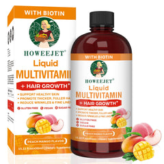 HOWEEJET licuado para cabello, vertido desde la botella, apoyo diario a la salud capilar