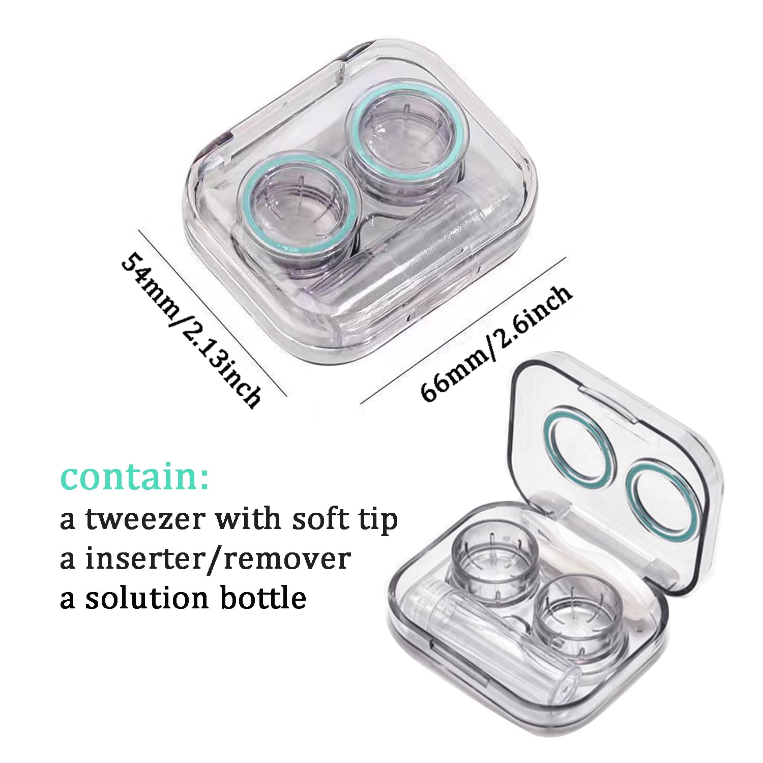 Howinn botellita para solución dosificable ideal para viajes